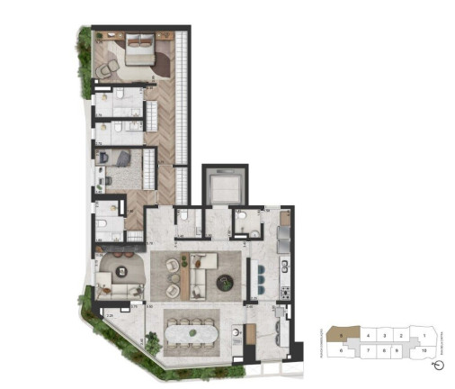 Imagem Apartamento com 2 Quartos à Venda, 82 m² em Consolação - São Paulo Imagem Apartamento com 2 Quartos à Venda, 82 m² em Consolação - São Paulo