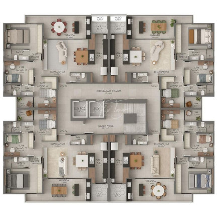 Imagem Apartamento com 3 Quartos à Venda, 108 m² em Morada De Laranjeiras - Serra