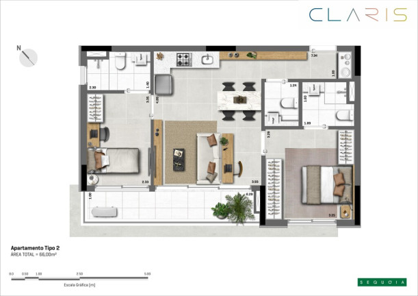 Imagem Apartamento com 2 Quartos à Venda, 65 m² em Indianópolis - São Paulo Imagem Apartamento com 2 Quartos à Venda, 65 m² em Indianópolis - São Paulo