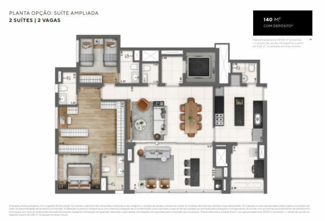 Imagem Apartamento com 3 Quartos à Venda, 141 m² em Perdizes - São Paulo