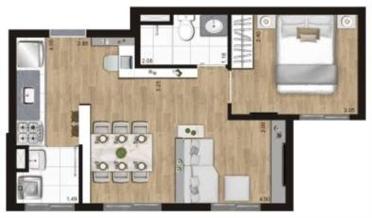 Imagem Imóvel com 2 Quartos à Venda, 42 m² em Freguesia Do ó - São Paulo Imagem Imóvel com 2 Quartos à Venda, 42 m² em Freguesia Do ó - São Paulo