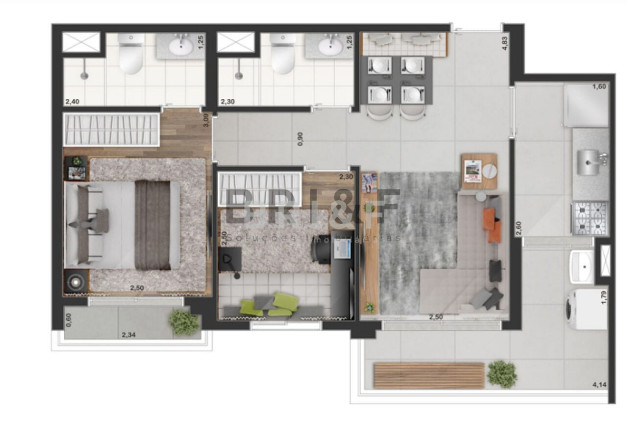 Imagem Apartamento com 2 Quartos à Venda, 52 m² em Indianópolis - São Paulo Imagem Apartamento com 2 Quartos à Venda, 52 m² em Indianópolis - São Paulo