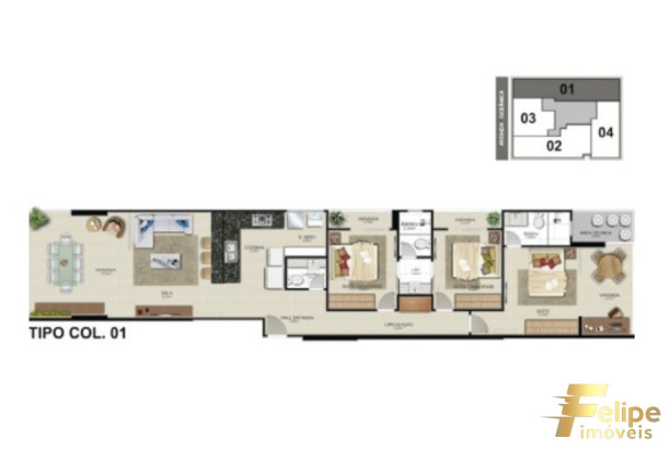 Imagem Imóvel com 2 Quartos à Venda, 82 m² em Praia Do Morro - Guarapari