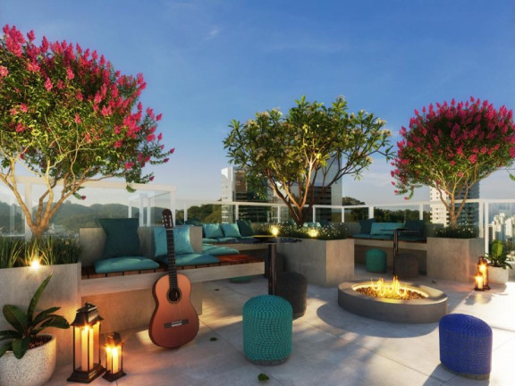 Imagem Apartamento com 2 Quartos à Venda, 62 m² em Praia Brava De Itajaí - Itajaí
