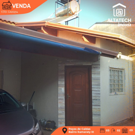 Imagem Casa com 2 Quartos à Venda, 160 m² em Jardim Itamaraty Iii - Poços De Caldas Imagem Casa com 2 Quartos à Venda, 160 m² em Jardim Itamaraty Iii - Poços De Caldas