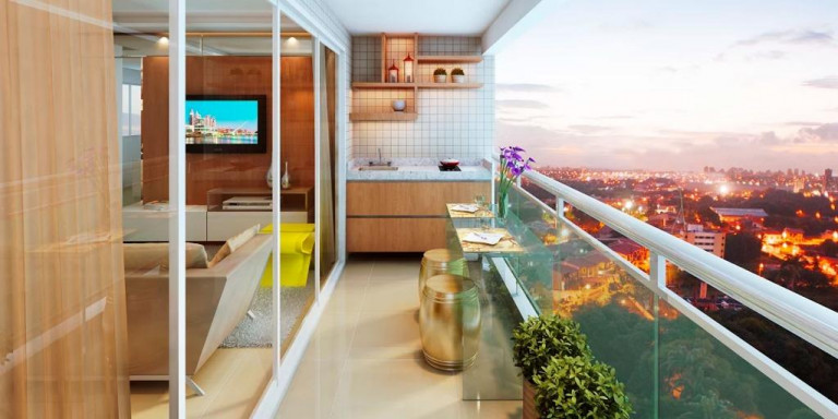 Apartamento com 3 Quartos à Venda, 74 m² em Guararapes - Fortaleza