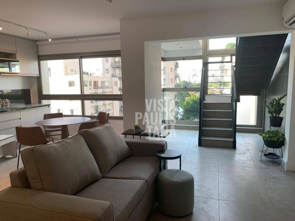 Cobertura com 1 Quarto à Venda ou Locação, 85 m² em Jardim Paulista - São Paulo