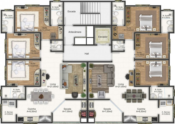 Imagem Imóvel com 3 Quartos à Venda, 136 m² em Itapema - Itapema Imagem Imóvel com 3 Quartos à Venda, 136 m² em Itapema - Itapema