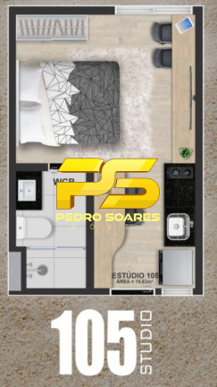 Imagem Flat com 1 Quarto à Venda, 26 m² em Intermares - Cabedelo Imagem Flat com 1 Quarto à Venda, 26 m² em Intermares - Cabedelo