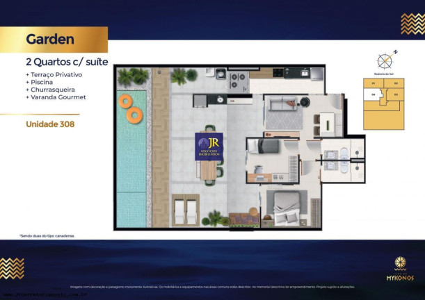Imagem Apartamento com 2 Quartos à Venda, 60 m² em Jockey De Itaparica - Vila Velha