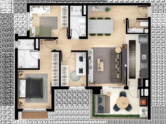 Imagem Apartamento com 3 Quartos à Venda, 91 m² em Vila Progredior - São Paulo Imagem Apartamento com 3 Quartos à Venda, 91 m² em Vila Progredior - São Paulo