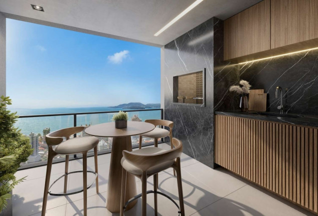 Imagem Apartamento com 3 Quartos à Venda, 122 m² em Perequê - Porto Belo