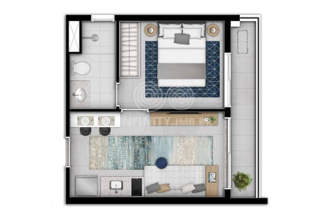Imagem Apartamento com 1 Quarto à Venda, 30 m² em Vila Madalena - São Paulo