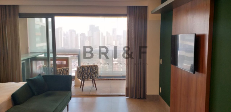 Imagem Apartamento com 1 Quarto para Alugar, 43 m² em Brooklin - São Paulo Imagem Apartamento com 1 Quarto para Alugar, 43 m² em Brooklin - São Paulo