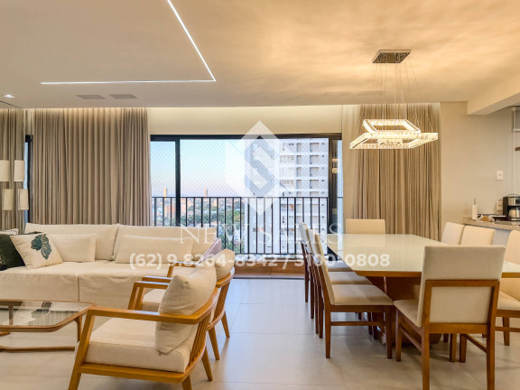 Apartamento com 3 Quartos à Venda, 137 m² em Setor Marista - Goiânia