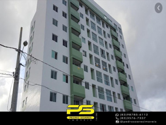 Apartamento com 2 Quartos à Venda, 48 m² em Bancários - João Pessoa