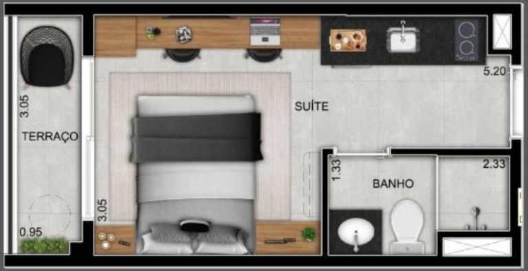 Imagem Imóvel com 1 Quarto à Venda, 18 m² em Bela Vista - São Paulo Imagem Imóvel com 1 Quarto à Venda, 18 m² em Bela Vista - São Paulo