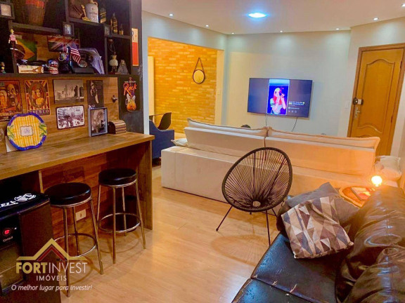 Imóvel com 2 Quartos à Venda, 98 m² em Canto Do Forte - Praia Grande