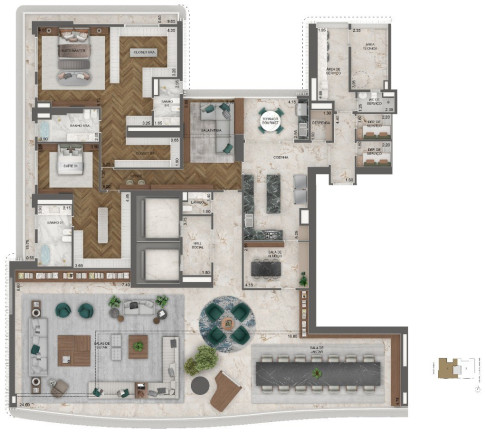 Imagem Imóvel com 4 Quartos à Venda, 778 m² em Jardim Guedala - São Paulo