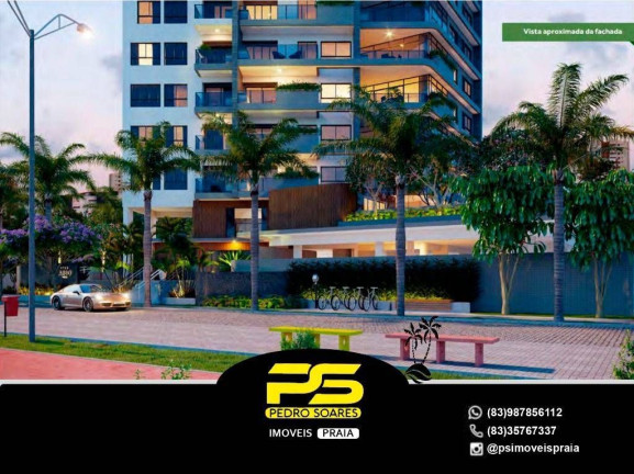 Apartamento com 3 Quartos à Venda, 105 m² em Jardim Oceania - João Pessoa
