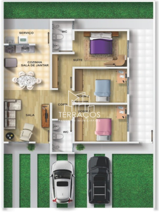 Imagem Imóvel com 3 Quartos à Venda, 77 m² em Parque Das Laranjeiras - Itatiba Imagem Imóvel com 3 Quartos à Venda, 77 m² em Parque Das Laranjeiras - Itatiba