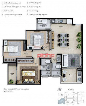 Imagem Apartamento com 3 Quartos à Venda, 156 m² em Agronômica - Florianópolis Imagem Apartamento com 3 Quartos à Venda, 156 m² em Agronômica - Florianópolis