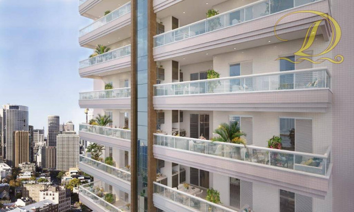 Imagem Apartamento com 3 Quartos à Venda, 126 m² em Guilhermina - Praia Grande