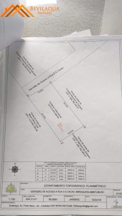 Imagem Terreno à Venda, 454 m² em Ibiraquera - Imbituba