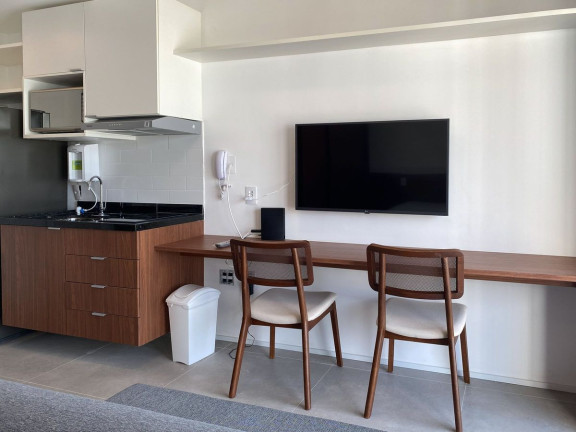 Imagem Apartamento com 1 Quarto para Alugar, 27 m² em Santa Cecília - São Paulo