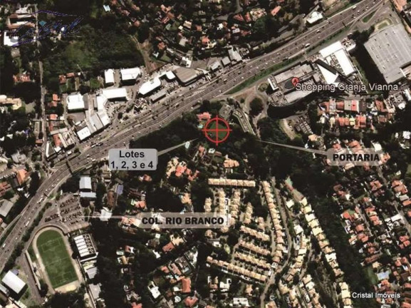 Terreno à Venda, 509 m² em Granja Viana - Cotia