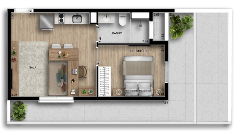 Imagem Imóvel com 1 Quarto à Venda, 89 m² em Vila Clementino - São Paulo Imagem Imóvel com 1 Quarto à Venda, 89 m² em Vila Clementino - São Paulo