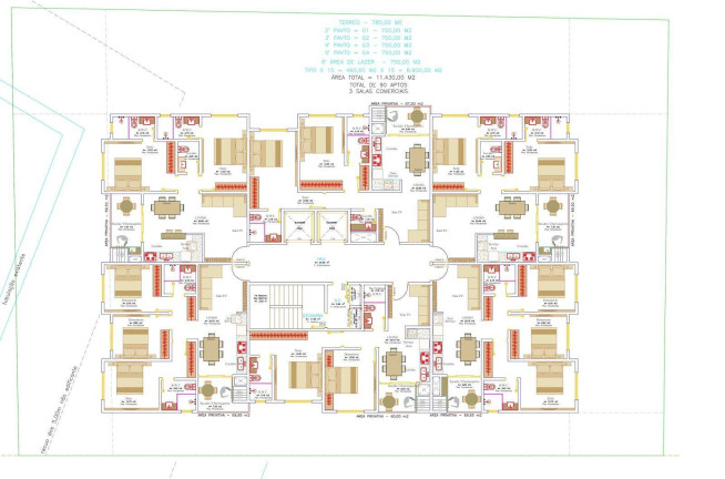 Imagem Apartamento com 3 Quartos à Venda, 70 m² em Morretes - Itapema