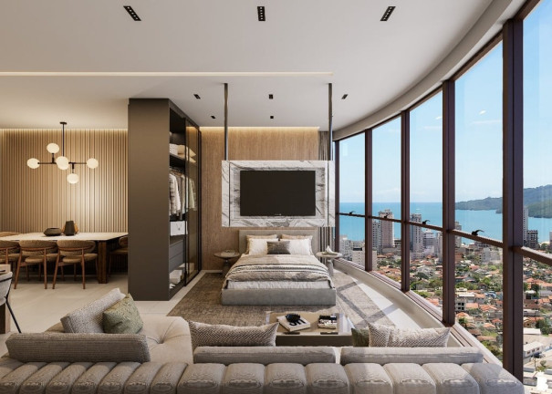 Imagem Loft com 1 Quarto à Venda, 29 m² em Perequê - Porto Belo