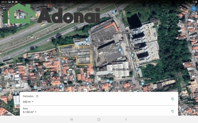 Imagem Terreno à Venda, 6.100 m² em Vila Jundiainópolis - Jundiaí