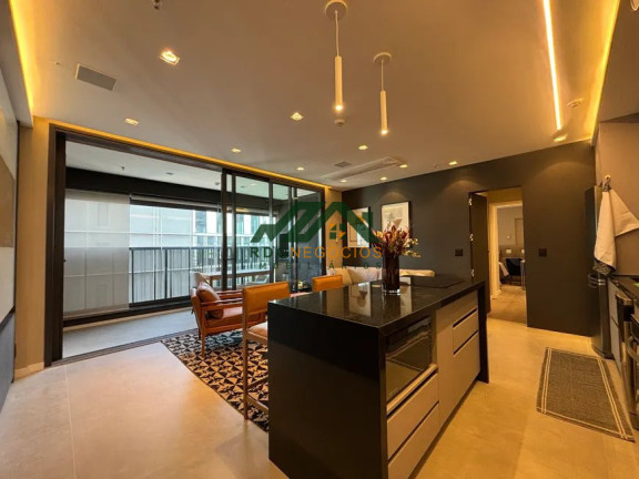 Imagem Apartamento com 1 Quarto para Alugar, 77 m² em Brooklin Paulista - São Paulo Imagem Apartamento com 1 Quarto para Alugar, 77 m² em Brooklin Paulista - São Paulo