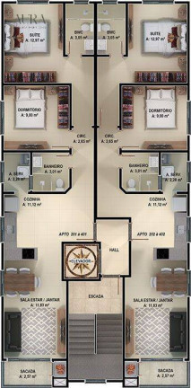 Imagem Apartamento com 3 Quartos à Venda, 170 m² em Centro - Navegantes Imagem Apartamento com 3 Quartos à Venda, 170 m² em Centro - Navegantes