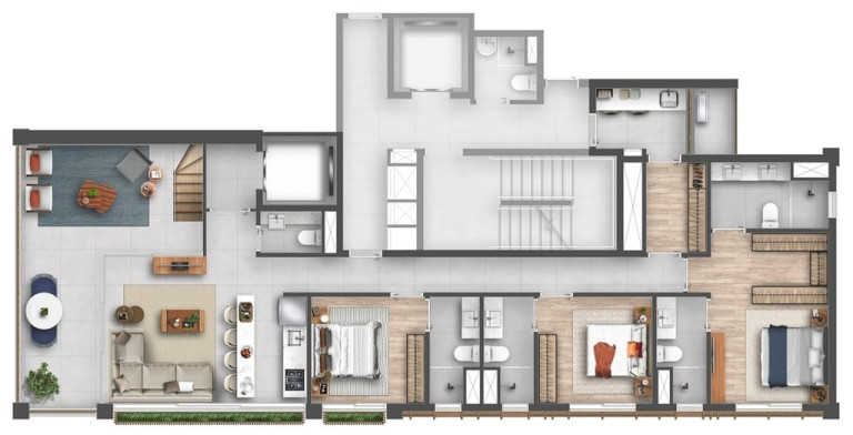 Imagem Apartamento com 2 Quartos à Venda, 105 m² em Itaim Bibi - São Paulo