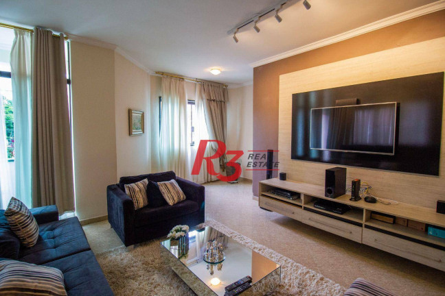 Imagem Casa com 3 Quartos à Venda, 189 m² em Embaré - Santos Imagem Casa com 3 Quartos à Venda, 189 m² em Embaré - Santos