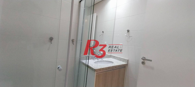 Imagem Apartamento com 1 Quarto para Alugar, 50 m² em Gonzaga - Santos