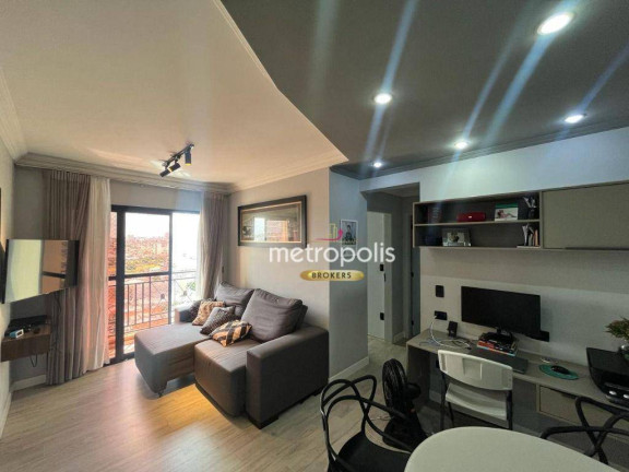 Imagem Apartamento com 2 Quartos à Venda, 67 m² em Santo Antônio - São Caetano Do Sul