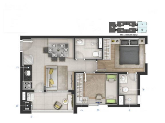 Imagem Apartamento com 3 Quartos à Venda, 66 m² em Jaguaribe - Osasco Imagem Apartamento com 3 Quartos à Venda, 66 m² em Jaguaribe - Osasco