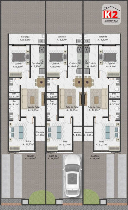 Imagem Casa com 2 Quartos à Venda, 59 m² em Joaia - Tijucas Imagem Casa com 2 Quartos à Venda, 59 m² em Joaia - Tijucas
