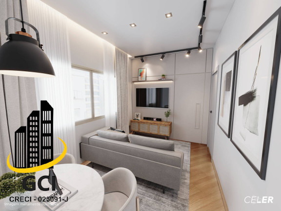 Apartamento com 1 Quarto à Venda, 45 m² em Santa Cecilia - São Paulo