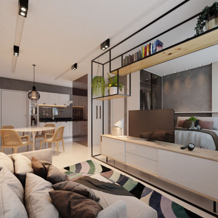 Imagem Imóvel com 1 Quarto à Venda, 33 m² em Casa Amarela - Recife