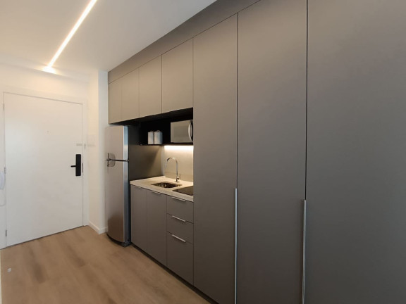 Imagem Apartamento com 1 Quarto para Alugar, 24 m² em Campo Belo - São Paulo