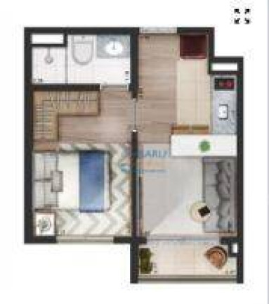 Imagem Apartamento com 1 Quarto à Venda, 28 m² em Santa Cecília - São Paulo Imagem Apartamento com 1 Quarto à Venda, 28 m² em Santa Cecília - São Paulo