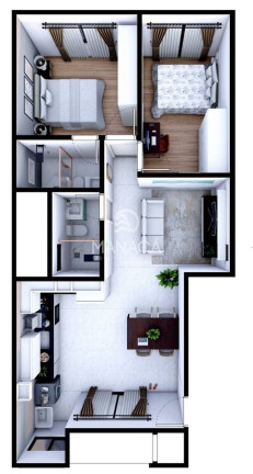 Imagem Apartamento com 2 Quartos à Venda, 66 m² em Itajuba - Barra Velha Imagem Apartamento com 2 Quartos à Venda, 66 m² em Itajuba - Barra Velha