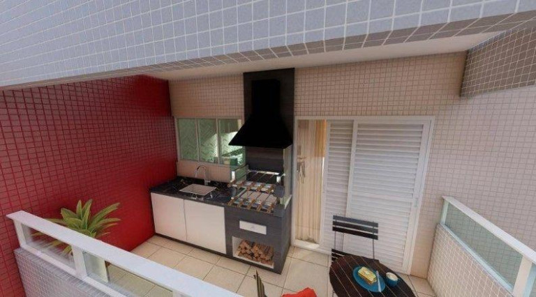 Imagem Apartamento com 2 Quartos à Venda, 62 m² em Caiçara - Praia Grande