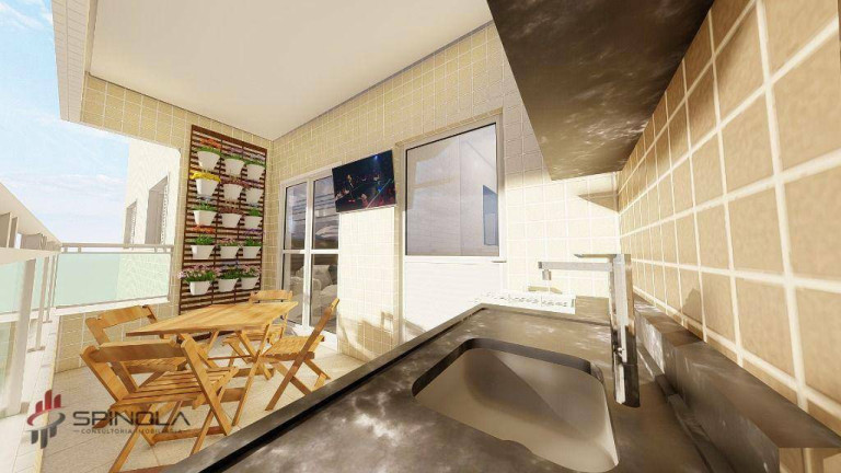 Imagem Apartamento com 1 Quarto à Venda, 55 m² em Vilamar - Praia Grande Imagem Apartamento com 1 Quarto à Venda, 55 m² em Vilamar - Praia Grande