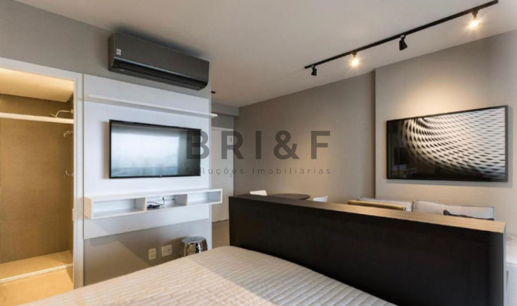 Imagem Apartamento com 1 Quarto para Alugar, 43 m² em Brooklin - São Paulo Imagem Apartamento com 1 Quarto para Alugar, 43 m² em Brooklin - São Paulo